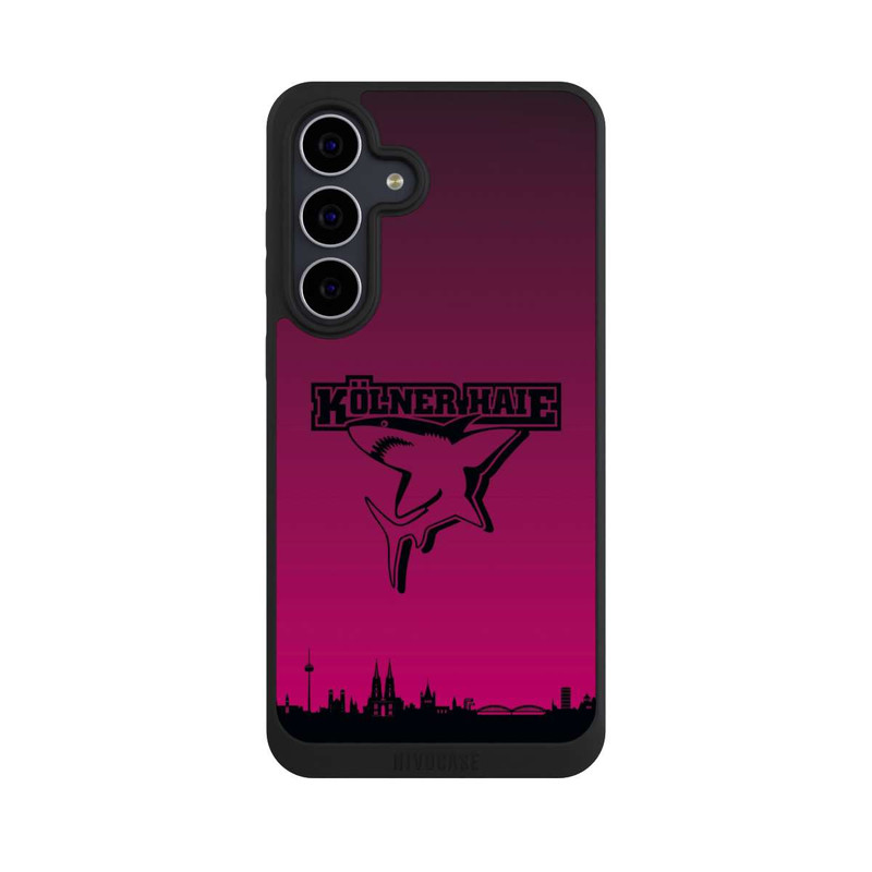 Galaxy S25 FE NIVOpure Kölner Haie Skyline Pink