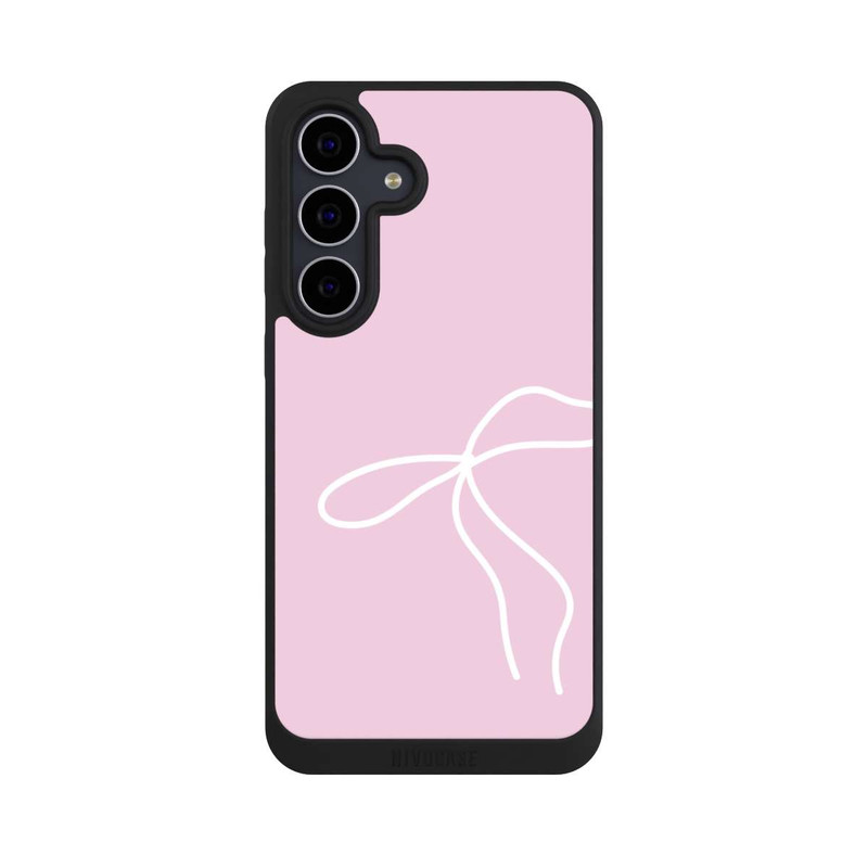 Galaxy S25 FE NIVOpure Trendy Bow White Pink