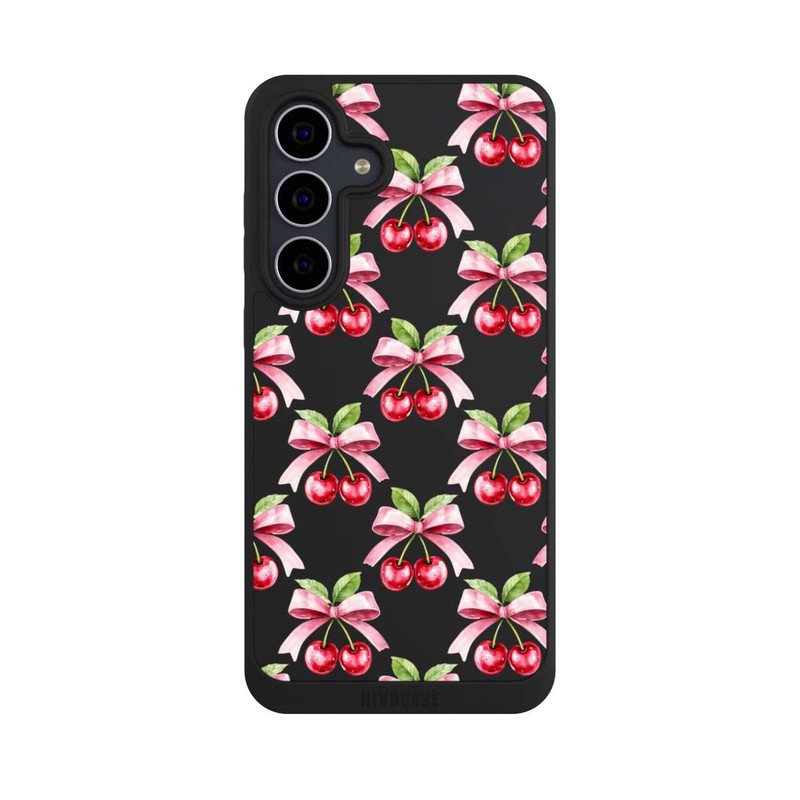 Galaxy S25 FE NIVOpure Kirsche Schleife Art mit KI