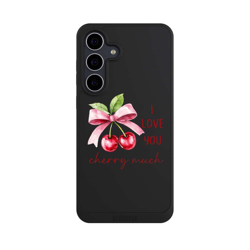 Galaxy S25 FE NIVOpure I Love You Cherry Much with AI
