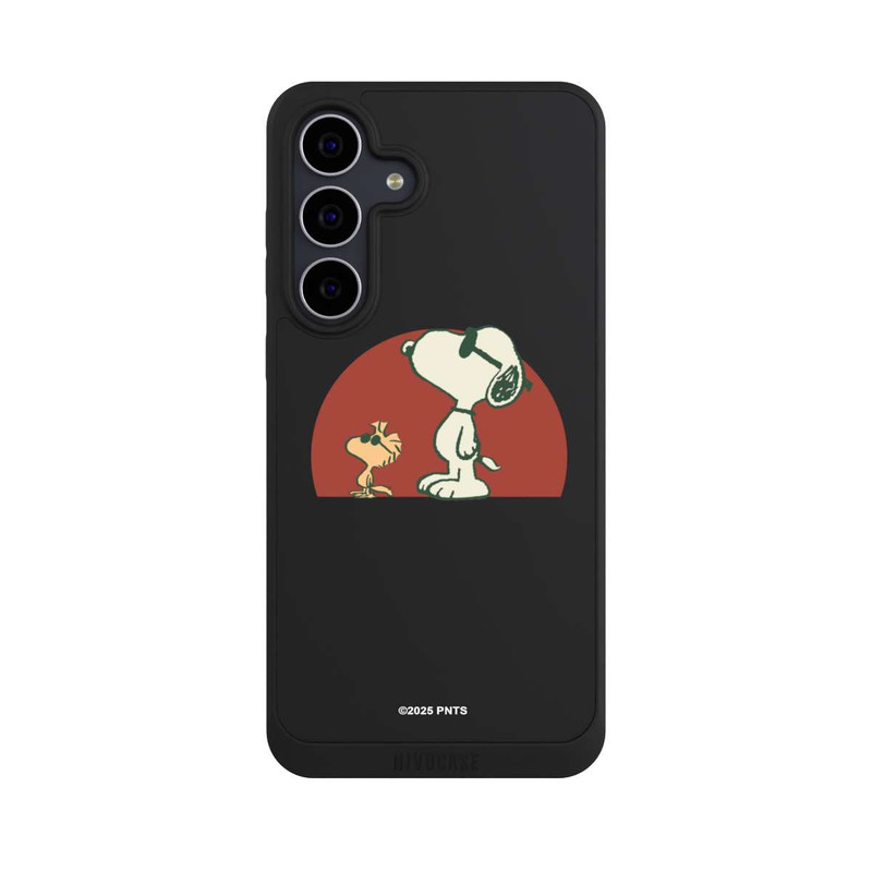Galaxy S25 FE NIVOpure Snoopy Woodstock Far Out transparent
