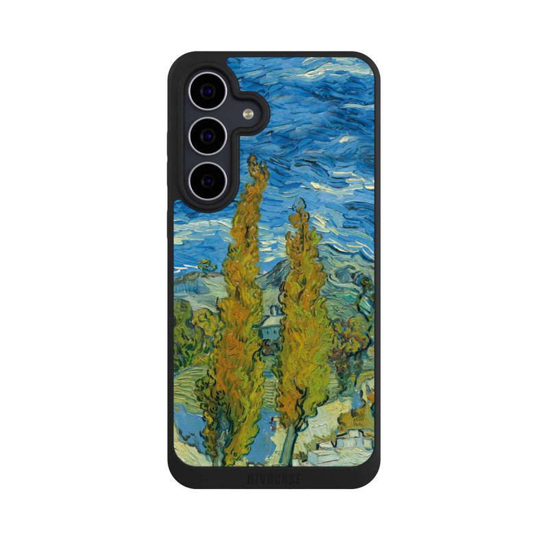 Galaxy S25 FE NIVOpure Two Poplars in the Alpilles near Saint-Rémy by Van Gogh