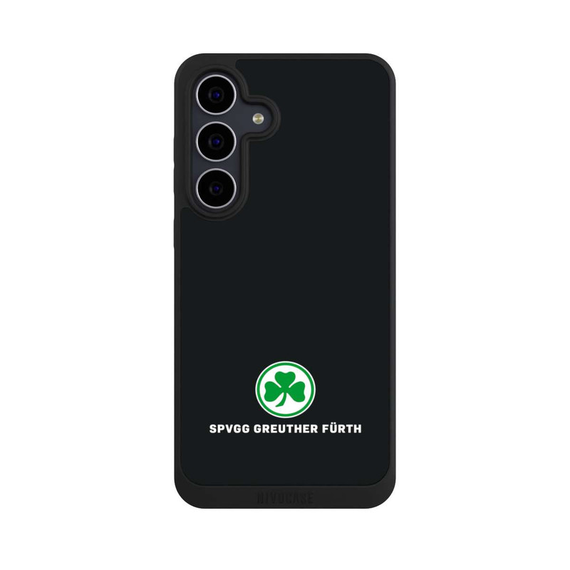 Galaxy S25 FE NIVOpure SPVGG GREUTHER FÜRTH Logo schwarz