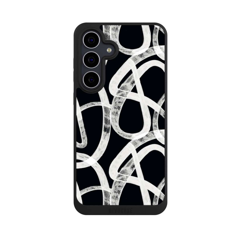 Galaxy S25 FE NIVOpure Doodles Black and White