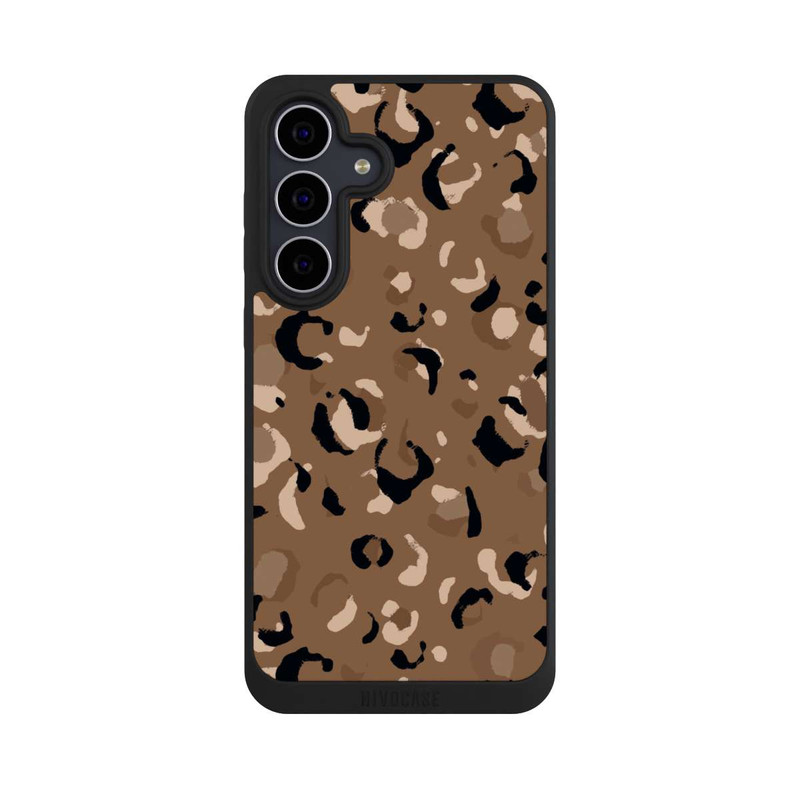 Galaxy S25 FE NIVOpure Leo Muster Braun