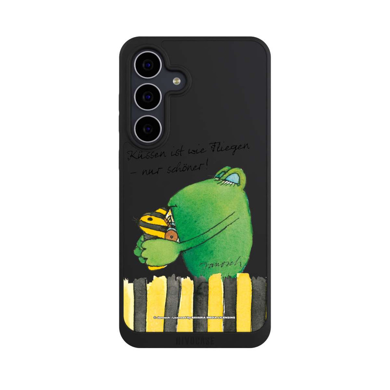 Galaxy S25 FE NIVOpure Frosch Küssen ist wie Fliegen Transparent