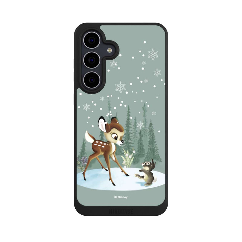 Galaxy S25 FE NIVOpure Bambi et Panpan Monde Hivernal