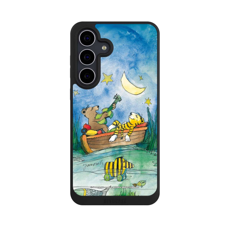 Galaxy S25 FE NIVOpure Bär und Tiger im Mondschein