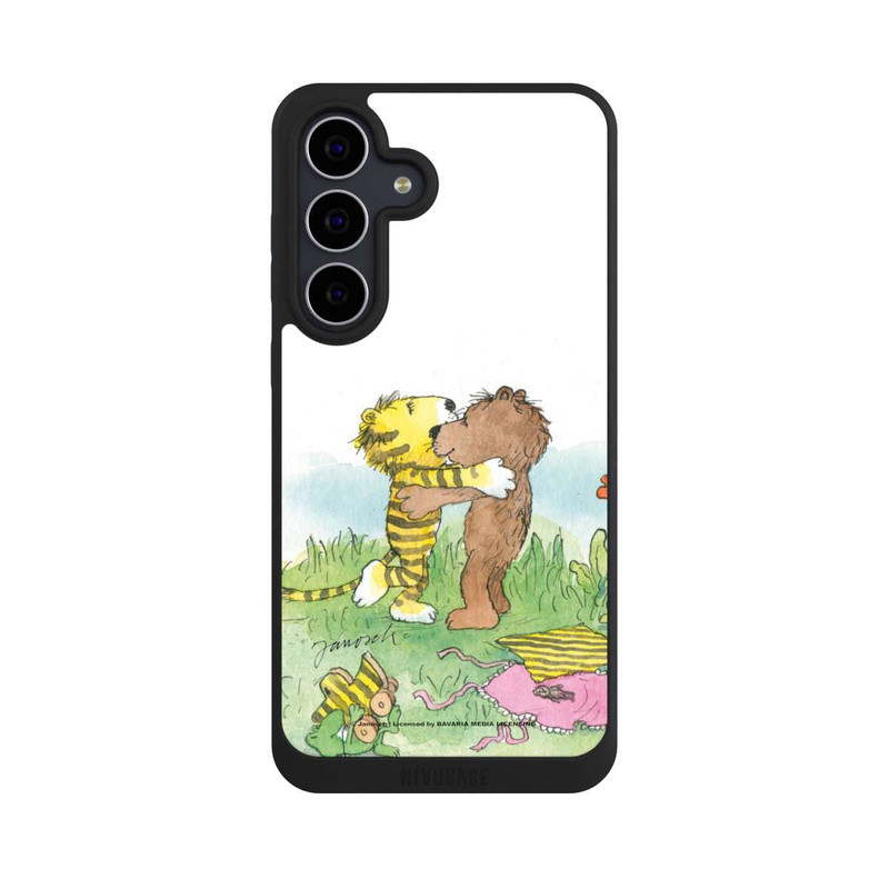 Galaxy S25 FE NIVOpure Bär und Tiger Umarmung