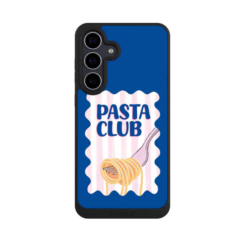 Galaxy S25 FE NIVOpure Pasta Club in Blue and Pink