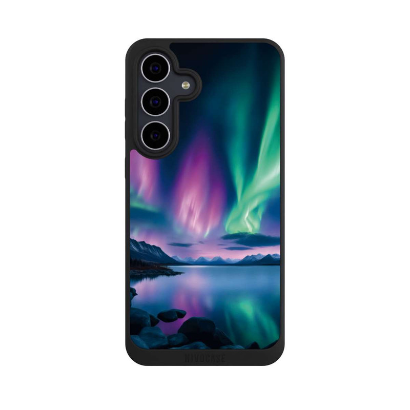 Galaxy S25 FE NIVOpure Aurora Borealis Nordlichter mit KI