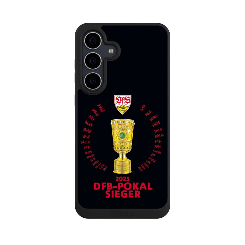 Galaxy S25 FE NIVOpure VfB DFB-Pokal Sieger Schwarz