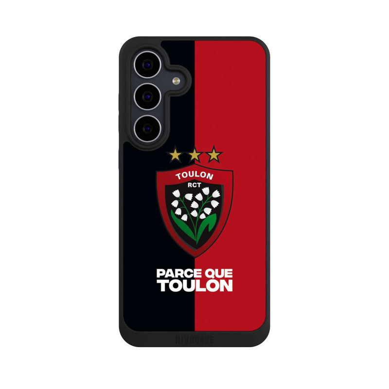 Galaxy S25 FE NIVOpure Logo Rot Schwarz RCT