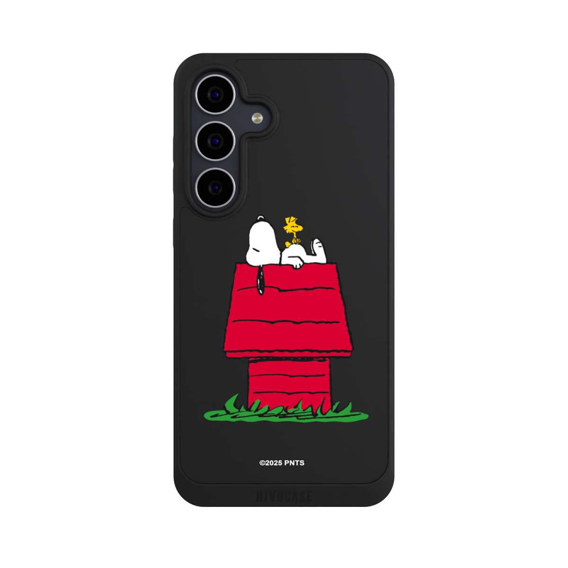 Galaxy S25 FE NIVOpure Snoopy and Woodstock Classic transparent