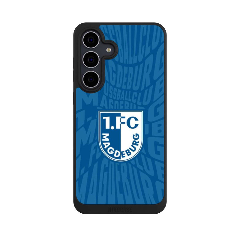 Galaxy S25 FE NIVOpure 1. FC Magdeburg Wellenschrift
