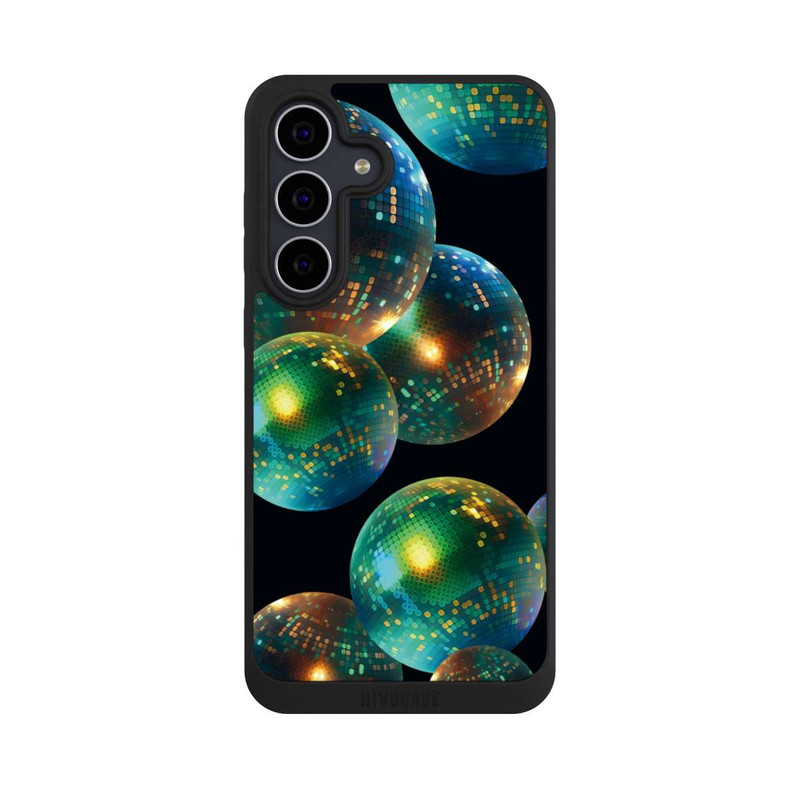 Galaxy S25 FE NIVOpure Discokugel Dekoration Schwarz mit KI