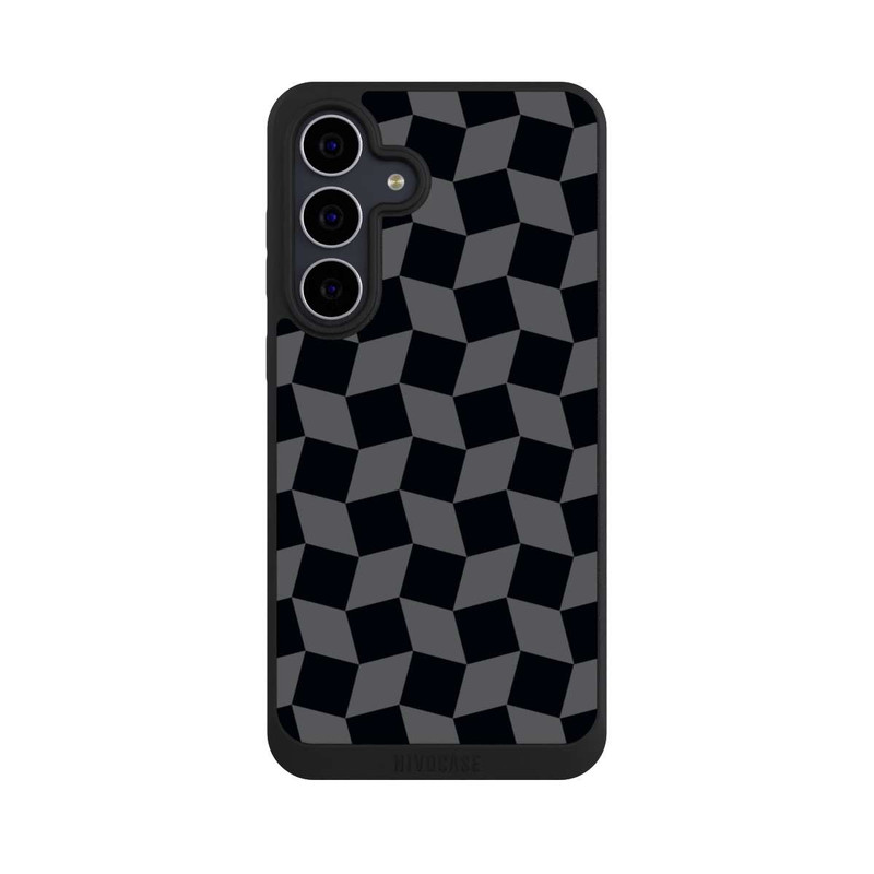 Galaxy S25 FE NIVOpure 3D Würfel-Muster Effektt