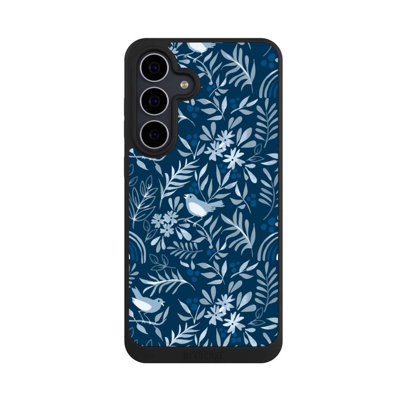 Galaxy S25 FE NIVOpure Classic Blue Pattern