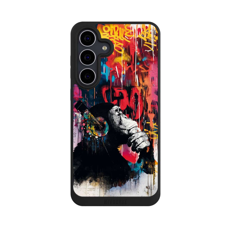 Galaxy S25 FE NIVOpure Chimp Blue Streetart