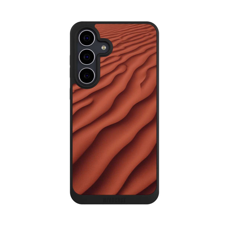 Galaxy S25 FE NIVOpure Structure de sable rouge avec AI
