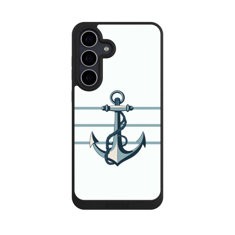 Galaxy S25 FE NIVOpure Anchor Line White with AI