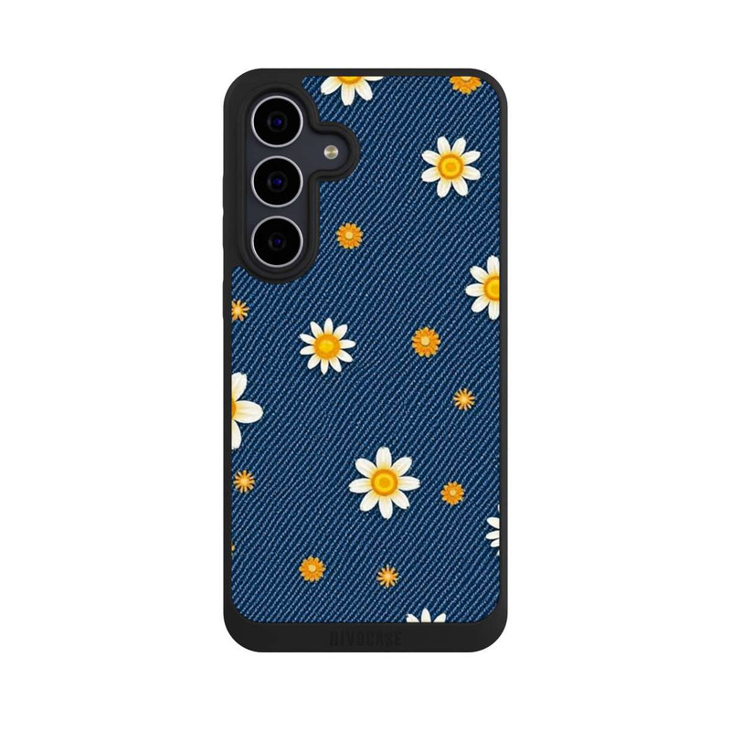 Galaxy S25 FE NIVOpure Jeans Flowers with AI