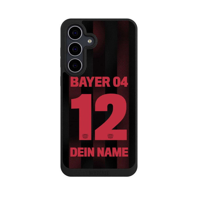 Galaxy S25 FE NIVOpure Bayer Leverkusen Trikot Personalisierbar 25-26