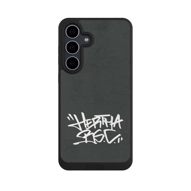 Galaxy S25 FE NIVOpure Hertha BSC Graffiti Grau