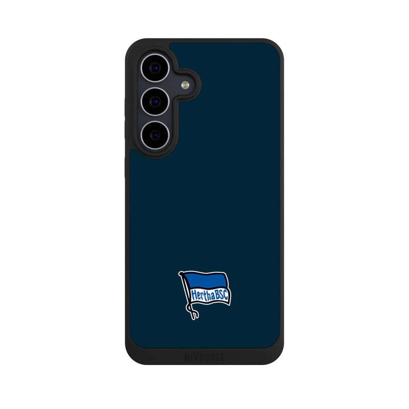 Galaxy S25 FE NIVOpure Hertha BSC Logo Dunkelblau