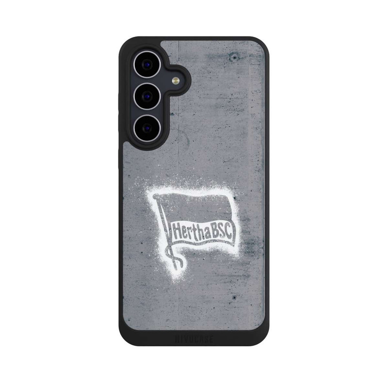 Galaxy S25 FE NIVOpure Hertha BSC Logo Sprayed