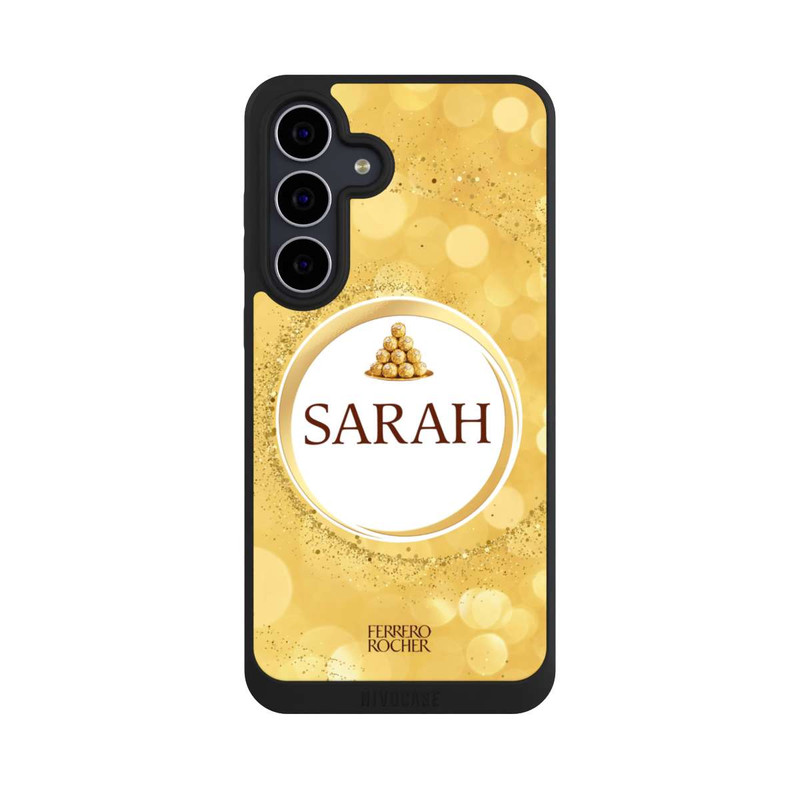 Galaxy S25 FE NIVOpure Ferrero Rocher mit Name