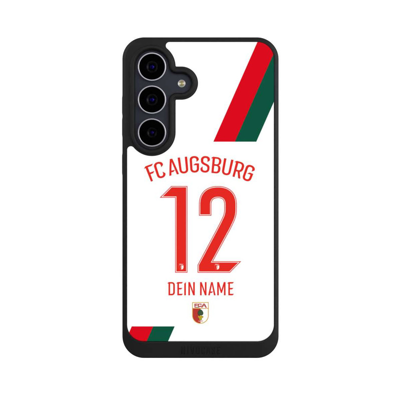 Galaxy S25 FE NIVOpure FC Augsburg Trikot Personalisierbar 25-26