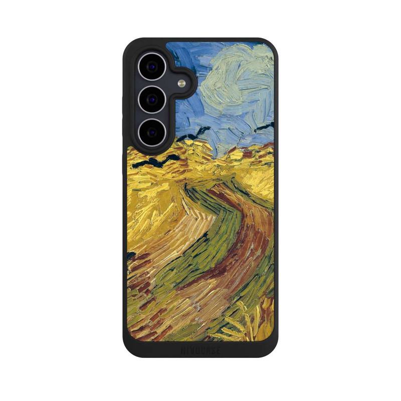 Galaxy S25 FE NIVOpure Weizenfeld mit Raben Wheatfield with Crows by Vincent van Gogh