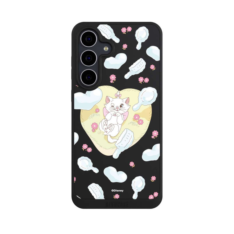 Galaxy S25 FE NIVOpure Aristocats Marie Hearts Yellow Transparent