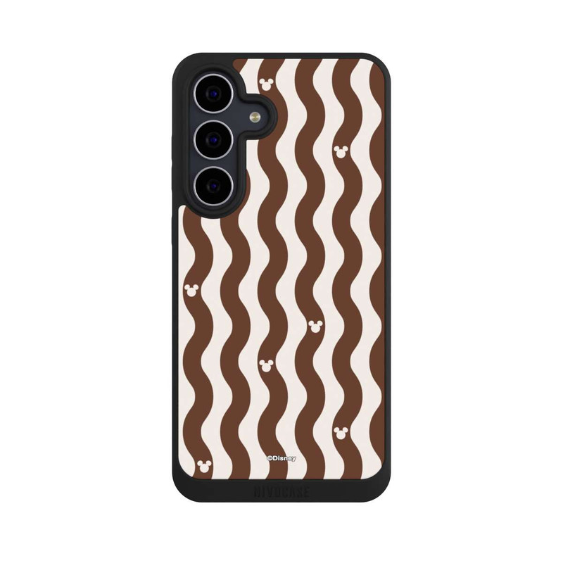 Galaxy S25 FE NIVOpure Micky Muster Braune Wellen