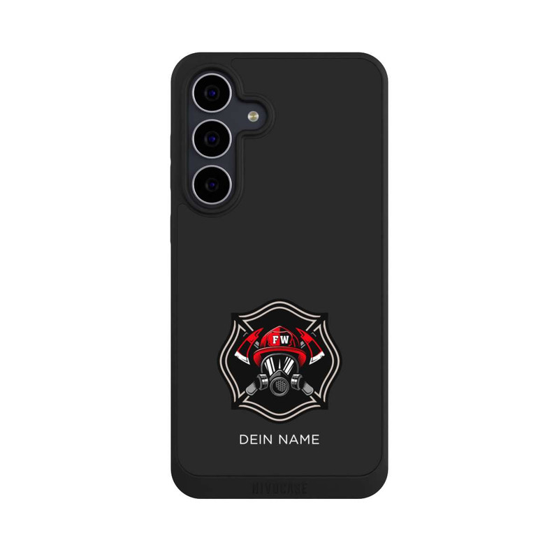 Galaxy S25 FE NIVOpure Feuerwehr Icon Personalisierbar