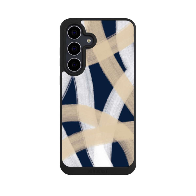 Galaxy S25 FE NIVOpure Laced Up Beije Blue