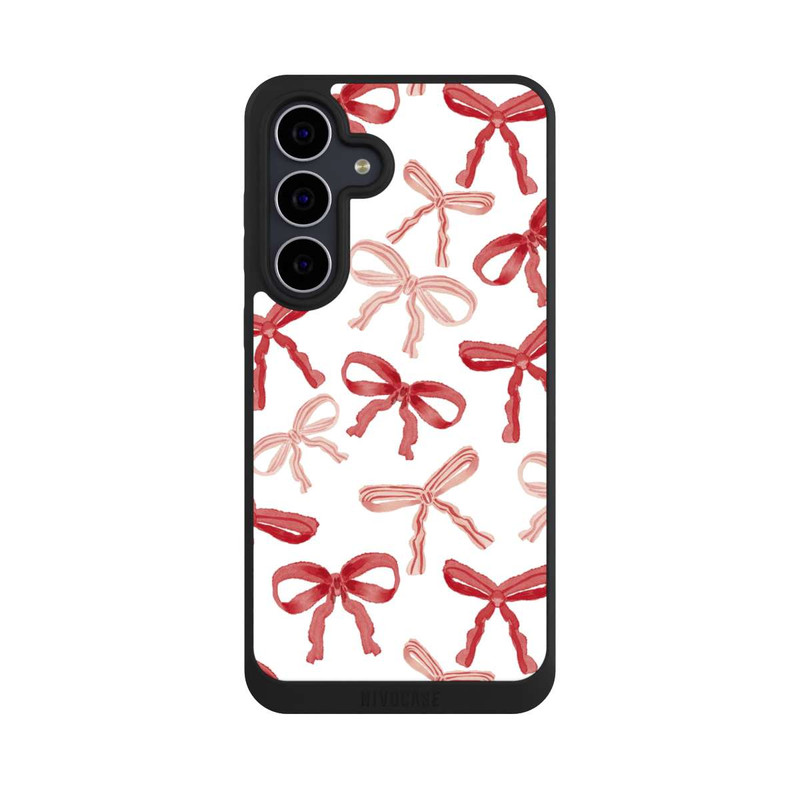 Galaxy S25 FE NIVOpure Red Bows Pattern