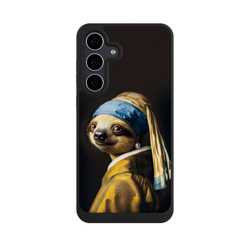 Galaxy S25 FE NIVOpure Sloth with a Pearl Earring