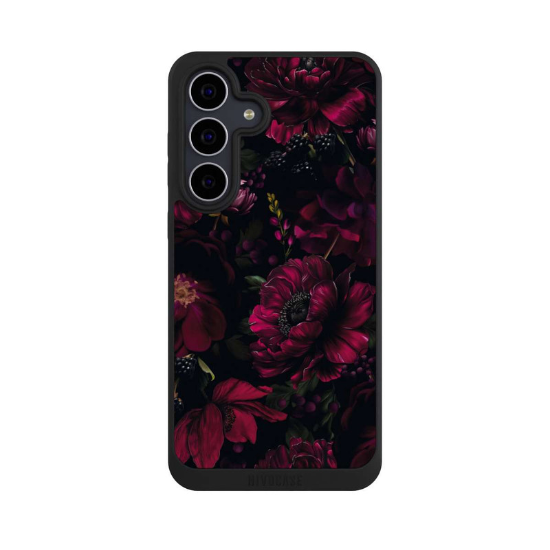 Galaxy S25 FE NIVOpure Dark Red Flower Love