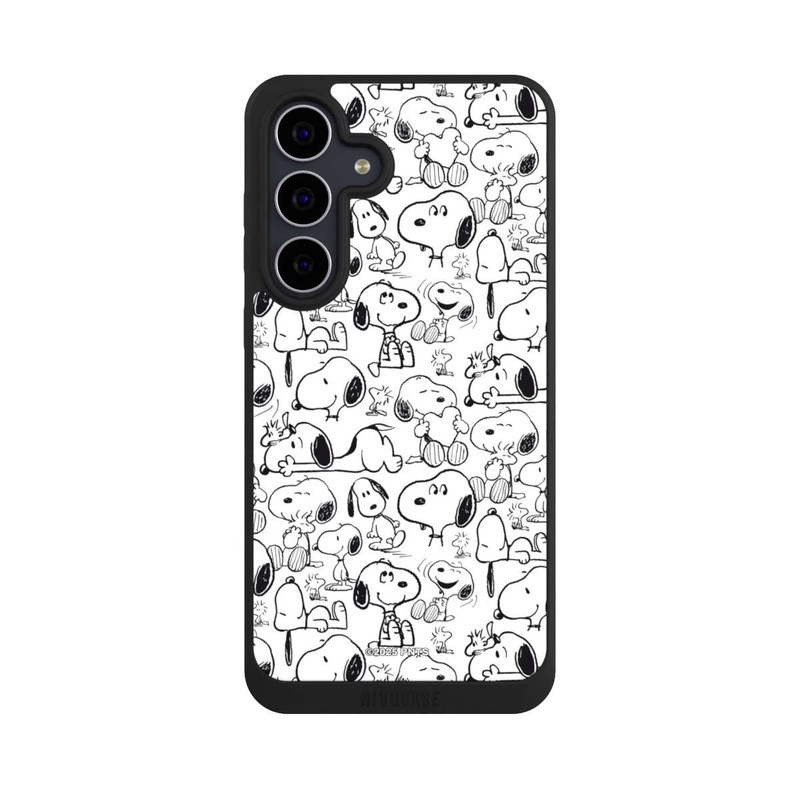 Galaxy S25 FE NIVOpure Classic Snoopy Pattern White