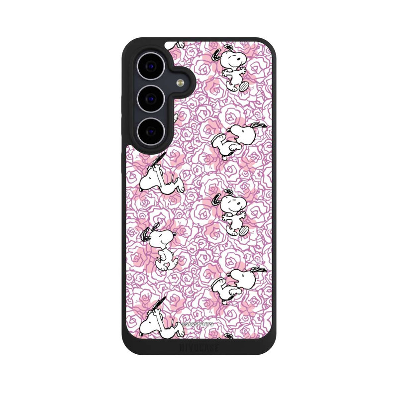 Galaxy S25 FE NIVOpure Peanuts Pink Roses Pattern