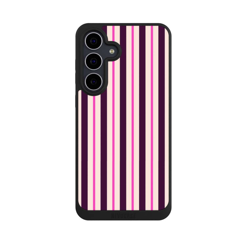Galaxy S25 FE NIVOpure Streifen Rot Bordeaux