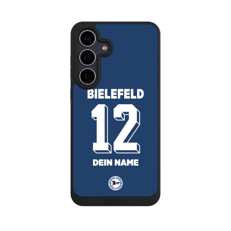 Galaxy S25 FE NIVOpure Arminia Bielefeld Trikot Personalisierbar 25-26