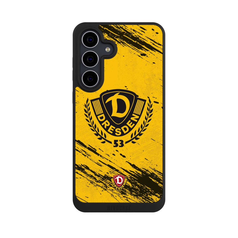 Galaxy S25 FE NIVOpure Dynamo Dresden Gelb Schwarz
