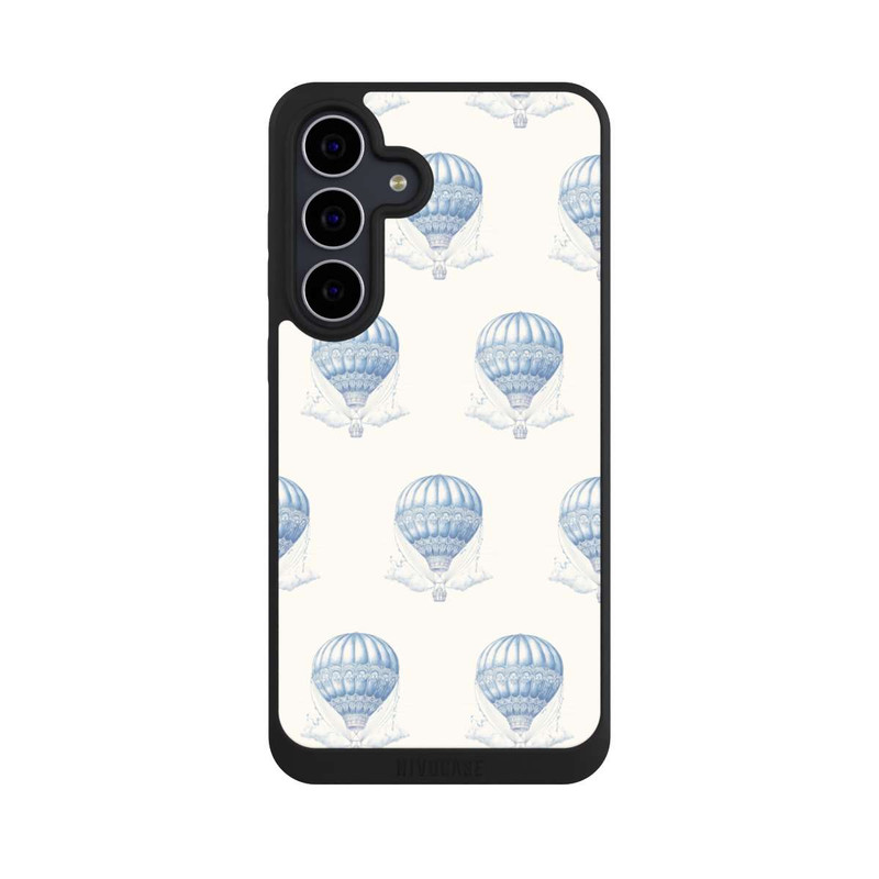 Galaxy S25 FE NIVOpure Balloon Pattern Girl Toile de Jouy mit KI