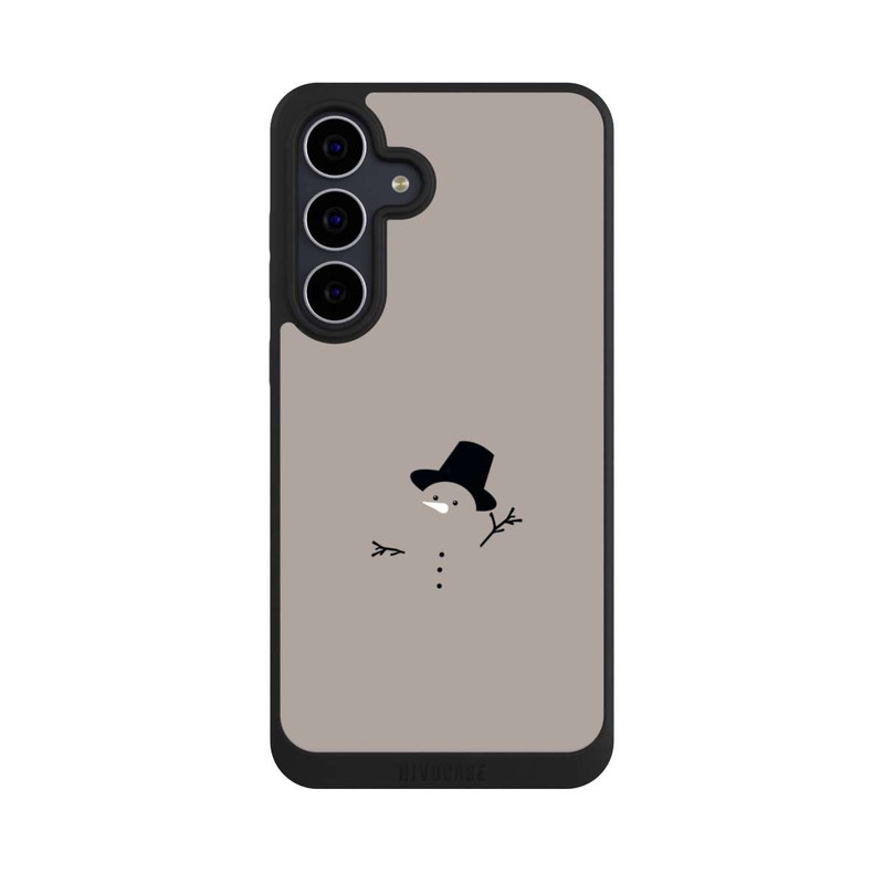 Galaxy S25 FE NIVOpure Bonhomme de Neige Minimal