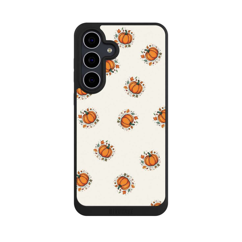 Galaxy S25 FE NIVOpure Motif citrouille beige