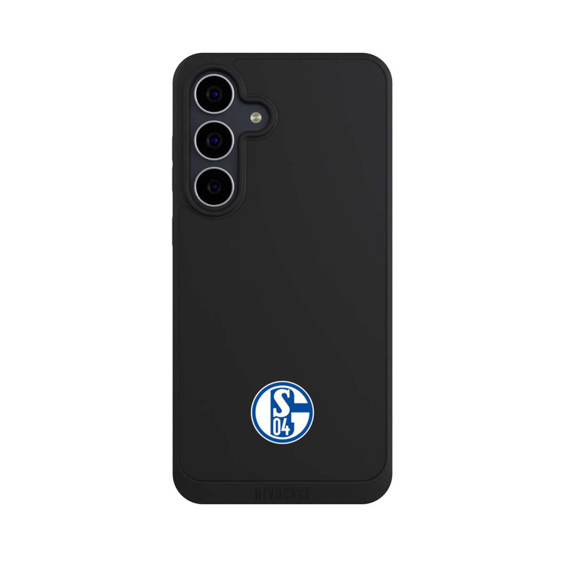 Galaxy S25 FE NIVOpure FC Schalke 04 Logo Klein Transparent