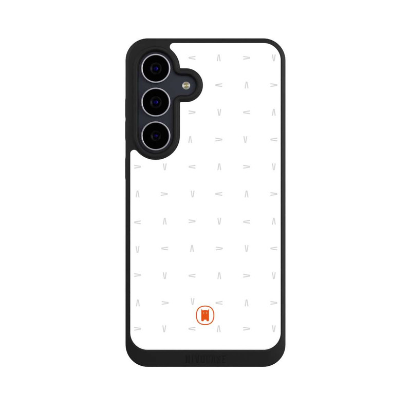 Galaxy S25 FE NIVOpure Nivocase Pattern White Grey
